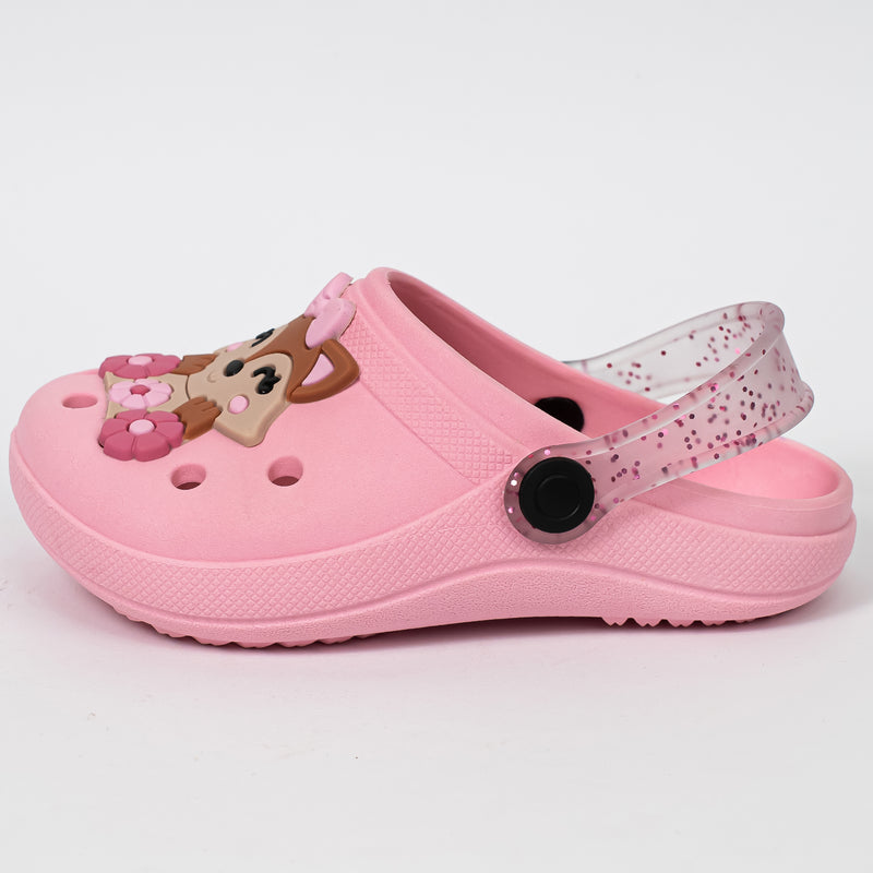 Babuche Infantil Menina Ellie Baby Raposa Rosa