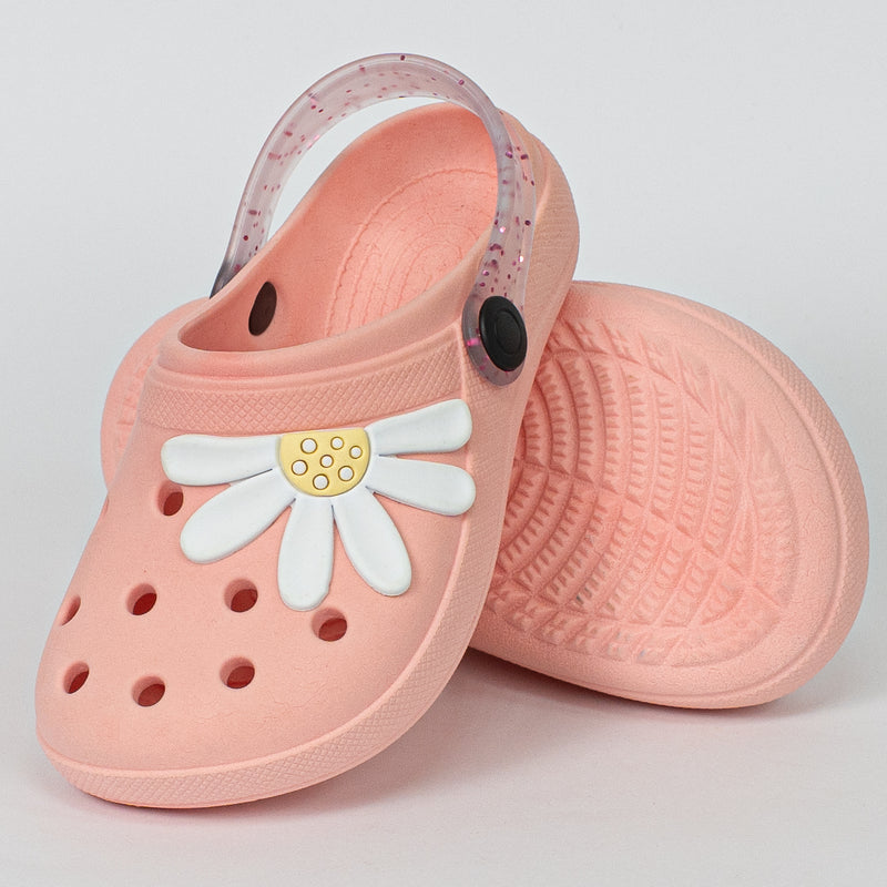 Babuche Infantil Menina Luna Baby Flor Rosa