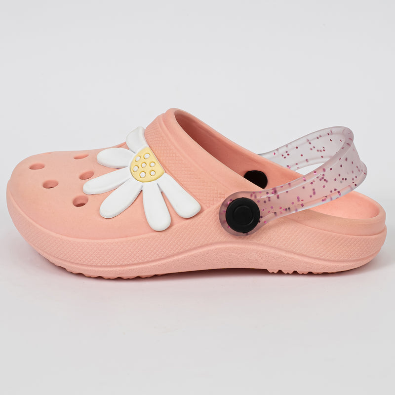 Babuche Infantil Menina Luna Baby Flor Rosa