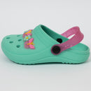 Babuche Infantil Menina Luna Baby Floral Verde Água