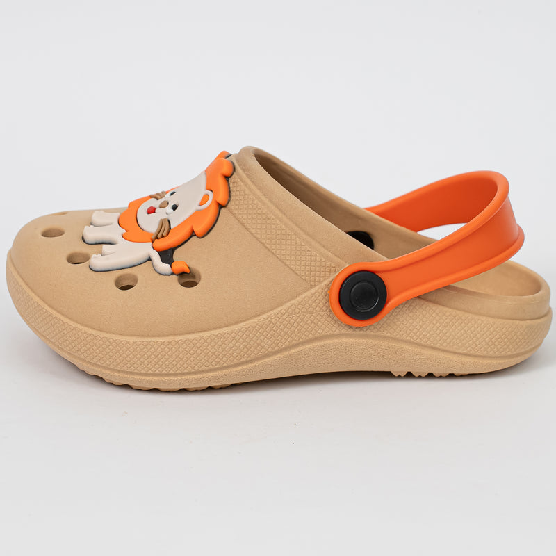 Babuche Menino Infantil Theo Baby Safari Marrom