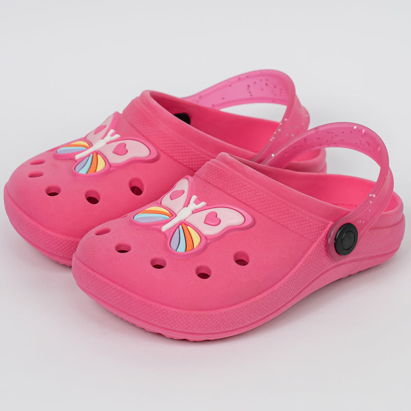 Babuche Infantil Menina Jade Baby Borboleta Rosa