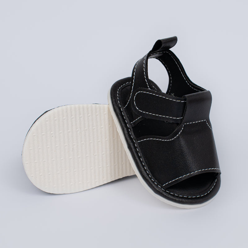 Sandália Infantil Noah Baby Menino Preto