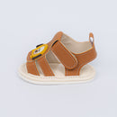 Sandália Infantil Cachorrinho Theo Baby Menino Marrom