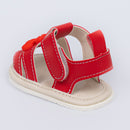 Sandália Infantil Floral Luna Baby Menina Vermelha