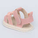 Sandália Infantil Floral Luna Baby Menina Rosa