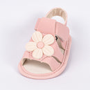 Sandália Infantil Floral Ellen Baby Menina Rosa