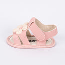 Sandália Infantil Floral Ellen Baby Menina Rosa