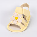 Sandália Infantil Floral Ellie Baby Menina Amarelo