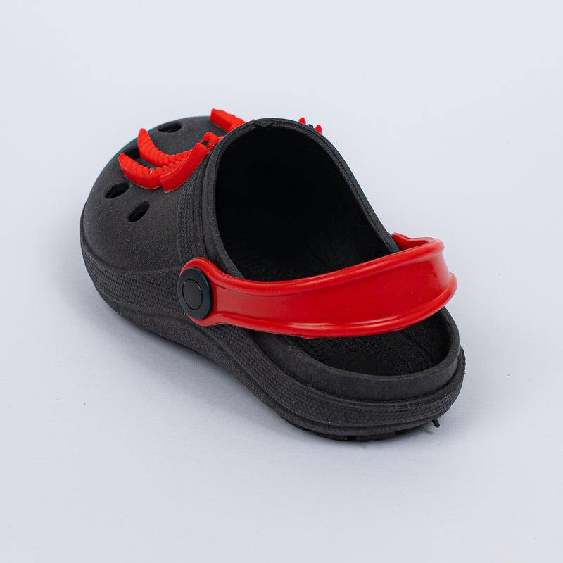 Babuche Menino Infantil Luca Baby Aranha Preto