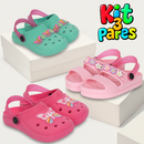 Kit 3 Pares de Calçados Infantis Femininos | Babuches e Sandálias Cuteland Baby