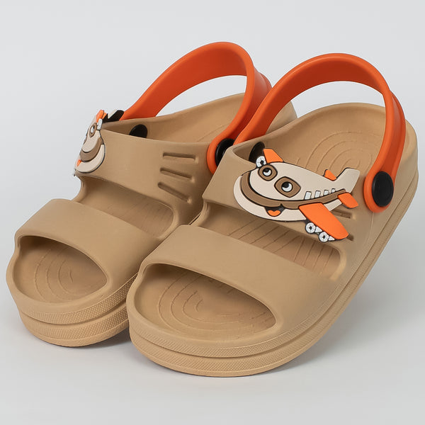 Papete Infantil Menino Noah Baby Avião Marrom