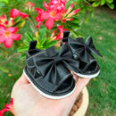 Sandália Infantil Laço Jade Baby Menina Preta