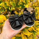 Sandália Infantil Laço Jade Baby Menina Preta