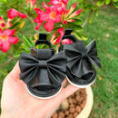 Sandália Infantil Laço Jade Baby Menina Preta