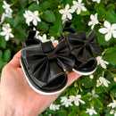 Sandália Infantil Laço Jade Baby Menina Preta