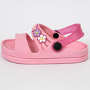 Papete Infantil Menina Floral Daria Baby Rosa