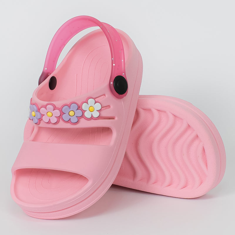 Papete Infantil Menina Floral Daria Baby Rosa